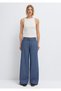 Textured Wide Leg Pants 1011214-80195 - 3