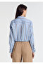 Striped Crop Shirt Crop / Short Cut 1211510-91571 - 7