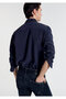 Soft Premium Navy Blue Shirt Regular Fit / Normal Cut 0212010-86415 - 2