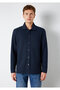 Navy Blue Shirt with Pockets Regular Fit / Regular Cut 0211874-70490 - 3