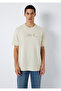Printed Beige T-Shirt Loose Fit / Relaxed Fit 0613128-70144 - 3