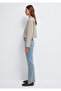 Brown Plaid Crop Shirt Loose Fit / Relaxed Fit 1211388-83169 - 5