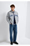 Embroidery Detailed Gray Jacket Loose Fit / Relaxed Fit 0110769-82824 - 2
