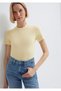 2-Pack Women's Basic T-Shirt Fitted / Body-Fitting Cut 1611372-71187 - 2