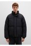Stand Collar Black Puffer Jacket 0110609-71379 - 4