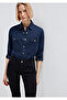 Women's Navy Blue M1211137-90540 Nıa Ink Gol Premium