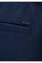 Navy Blue Knitted Interlock Trousers 0010521-70490 - 8