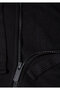 Hooded Black Basic Crop Sweatshirt 1S10388-900 - 7