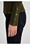 Green Long Sleeve T-Shirt Fitted / Slim Fit 1613595-71545 - 7