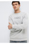 Logo Printed Gray Sweatshirt 0S10402-70075 - 2