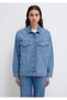 Lainey 90Lar Indigo Blue Jean Jacket 1110177-90545 - 4
