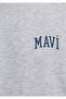 Logo Printed Gray Sweatshirt 0611716-80018 - 8