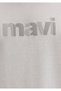 Logo Printed Gray T-Shirt Regular Fit / Regular Cut 0612936-80192 - 6