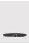 Black Leather Belt 1913919-900 - 2