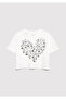 Peanuts Printed Ecru T-Shirt Loose Fit / Loose Relaxed Fit 7610373-70057 - 3