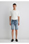 Tim Street Shaded Indigo Blue Jean Shorts 0428489643 - 4
