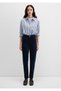 Cindy Navy Blue Velvet Pants 100277 -82993 - 3