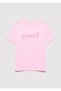 Logo Cat Printed Pink T-Shirt Regular Fit 7610338-70973 - 2