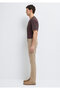 Jake Black Dark Beige Gabardine Trousers 0042281549 - 4