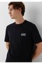 Logo Printed Black T-Shirt Regular Fit / Regular Fit0611714-900 - 2