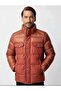 Men's Stand Collar Quilted Inflatable Classic Coat – Tile