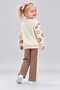 Three-Ply Sharded Combed Cotton Sweatshirt Children's Set - 2
