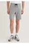 Gri Basic Şort 066694-33396 - 4