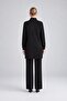 Silvery Cashmere Fabric Double Set Black - 3