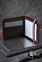 BASE. Polo Assn. 7614 Genuine Leather Men's Wallet Card Holder BROWN - 5