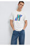 Pro Reflector Logo Printed White T-Shirt Regular Fit / Normal Cut 066255-30701 - 2