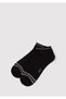 2 Pack Black Booties Socks 091749-28386 - 2