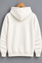 Unisex Basic Ecru Sweatshirt Hoodie - 3