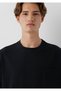 Black T-Shirt with Pocket Detail Loose Fit / Loose Relaxed Fit 066248 -900 - 6