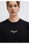 Batman Printed Black T-Shirt Loose Fit 066878-900 - 7