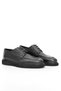 Genuine Floater Leather Black Eva Sole Classic Men's Shoes - E4318 - 2
