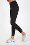 Art-4102 High Waist Ribbed Interlock Waistband Thick Elastic Women's Knitted Tights - 3