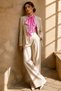 Begonia Multifunctional Satin Girdle Scarf Candy Pink - 7