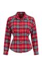 Plaid Striped Waist-Slit Shirt - 6