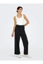 Onlscarlett Wide Pant Swt Noos Black Women's Pants 15346400 - 3