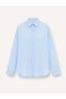 Premium Textured Line Patterned Long Sleeve Shirt - 5