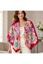 Italian Brand Silk Scarf, Foulard, Shawl 86X88Cm - 2
