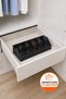 10 Compartment Belt Organizer, Socks, Ties, Jewelry, Makeup, Drawer, In-Cabinet Storage - 4
