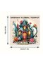 28 Pages Dreamy Floral Theme Teapot Coloring Book Coloring Book for Adult Stress Reduction | Colouri - 3