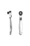 2 in 1 Mini Ratchet Wrench, Durable Chrome Vanadium Steel Wrench with 72 Teeth, 1/4 Inch Drive Socke - 7