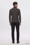 Ds Damat Regular Fit Anthracite Cotton Blend Turtleneck Sweater - 2