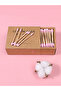 Makeup Fine Cotton Swab For Makeup Removal With A Pointed Tip Two Heads For Household Use Adult ... - 3