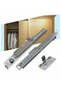 1Pairs Sliding Pocket Door Light Damper Buffer For Wardrobe Closet Cabinet Cupboard door damping - 6