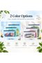 Reusable Silicone Food Storage Bags Set of 3, 500ml 1000ml 1500ml, Leak-Proof Zip Seal, Food Grade Silicone, Lightweight & Durable, Light Blue - 3