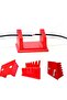 1pc Red Welding Wire Fixture Soldering Wire Holder Cable Clamp Holder for 30AWG-12AWG Wire Welding B - 7