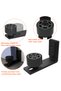 ONE ITEM Black Adjustable Floor Guide for Sliding Barn Door with Screws Wall Guide for Smooth Door S - 4